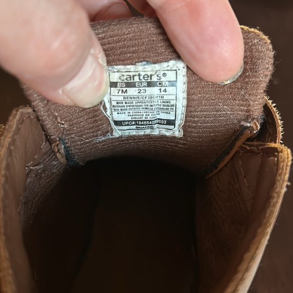 Boy’s Cartrer’s boots - Picture 2 of 2